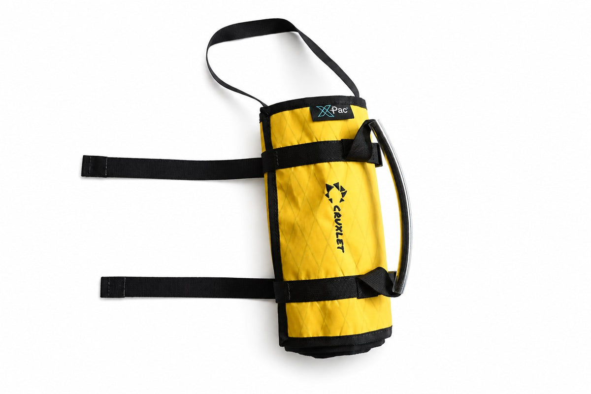 Ice Screw Roll — rolled front, CRUXLET logo